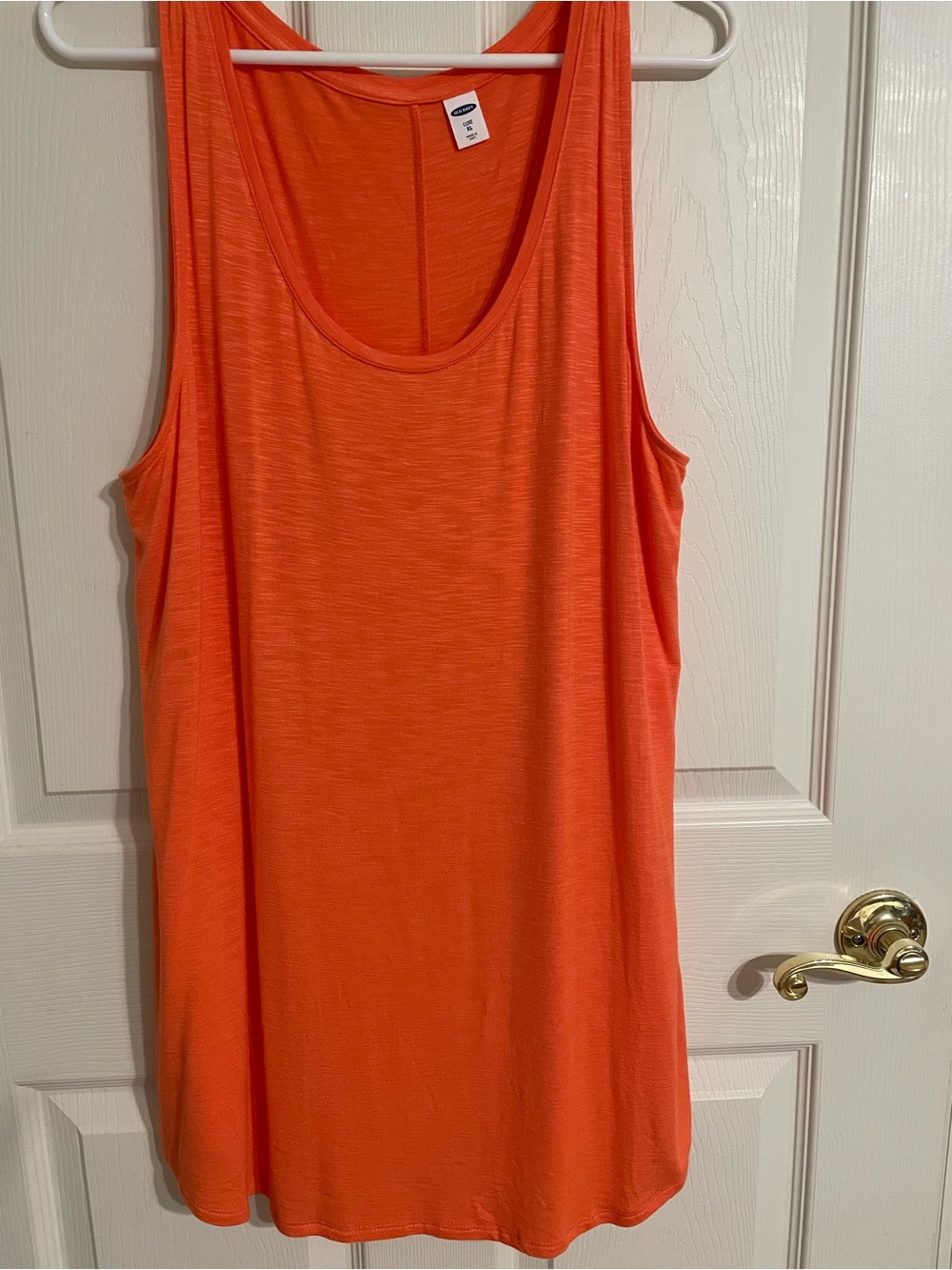 Extra long tank top, loose and flirty, XL